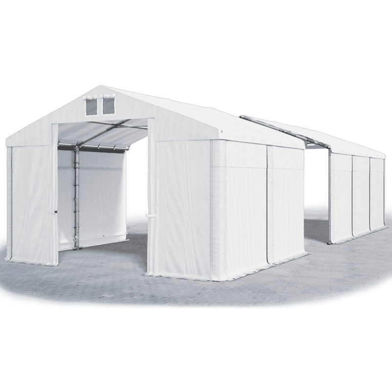 Skladovací stan (oceľ + pvc) 6x14x3m