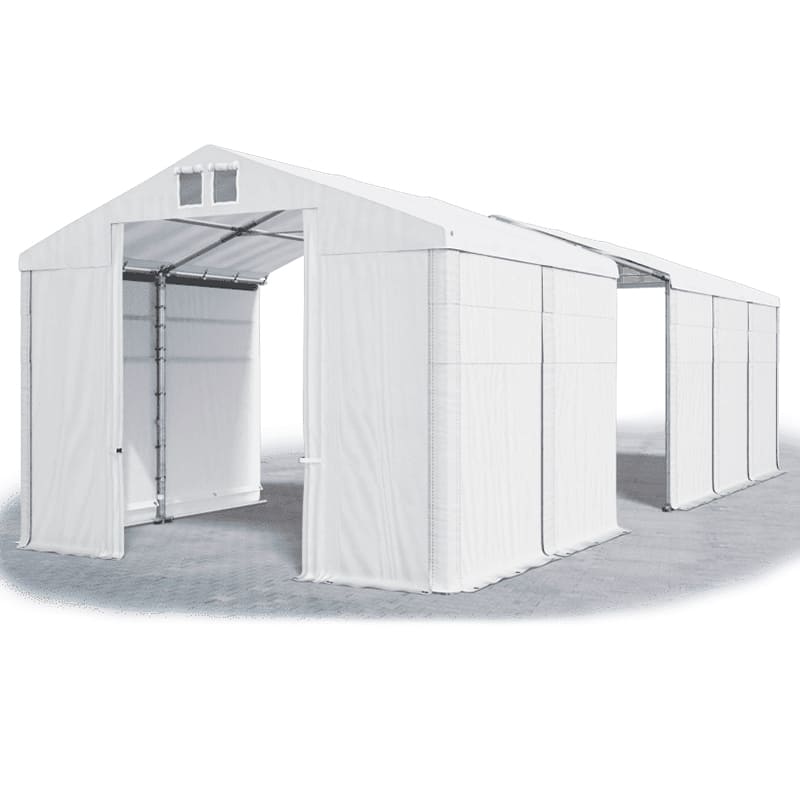 Skladovací stan (oceľ + pvc) 6x14x4m