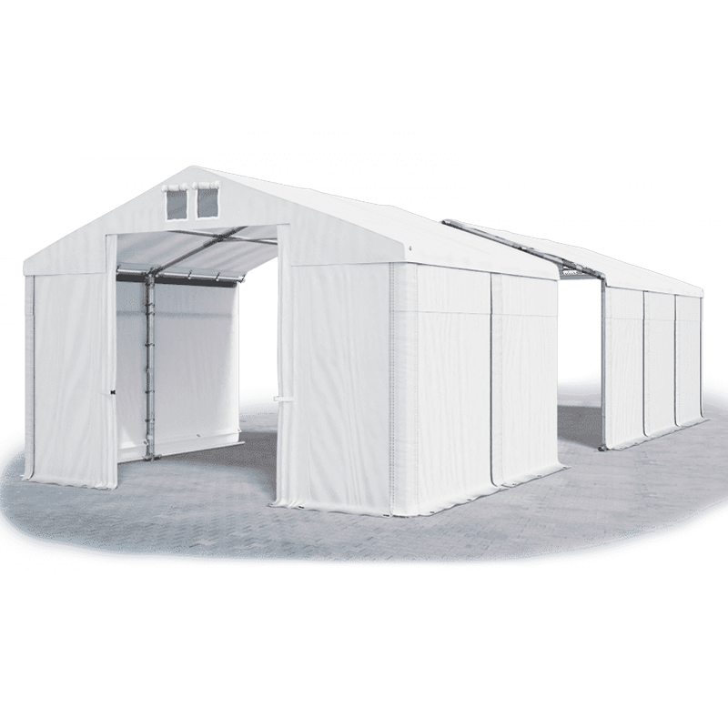 Skladovací stan (oceľ + pvc) 5x14x3m