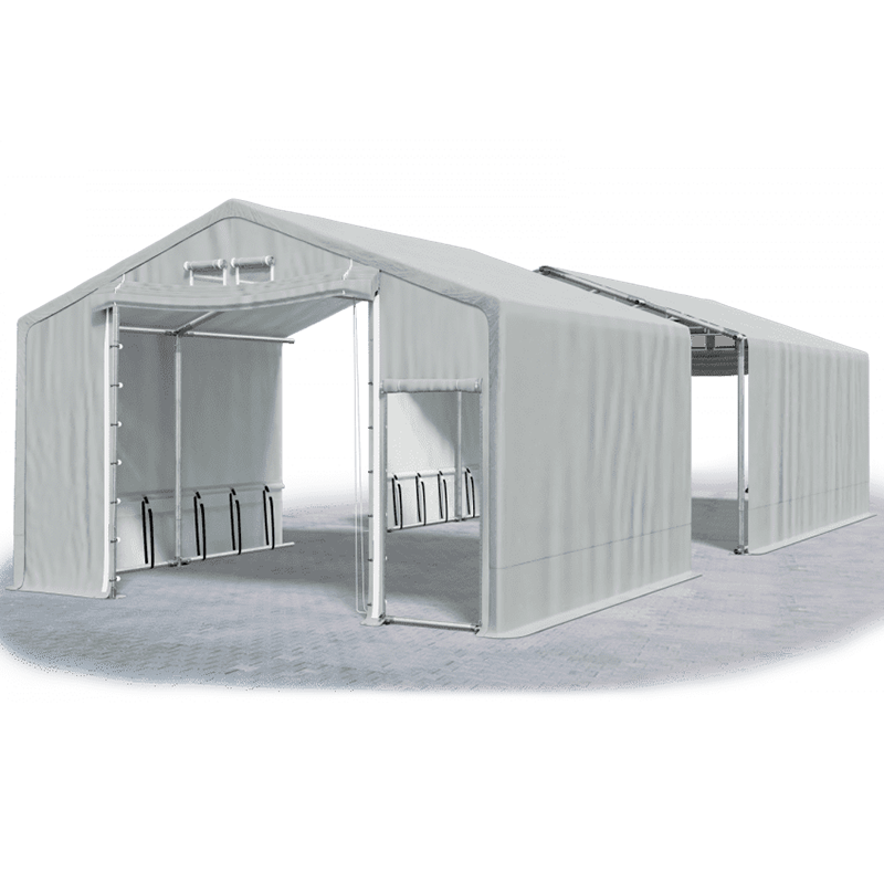 Skladovacie stany - Oceľ + PVC SFR 8x20x3m