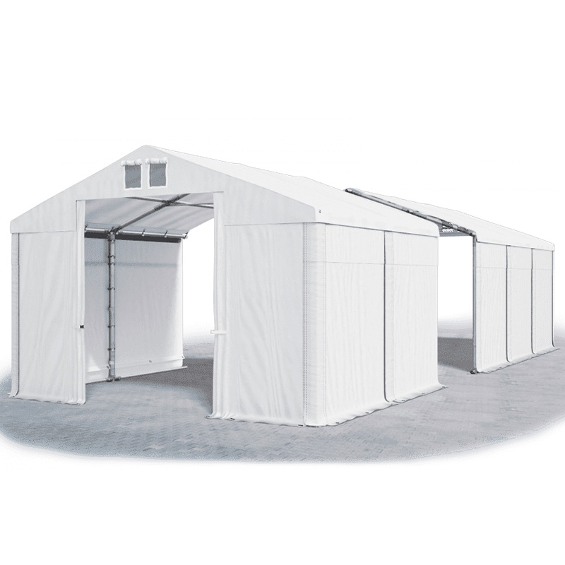 Skladovací stan (oceľ + pvc) 6x36x3m