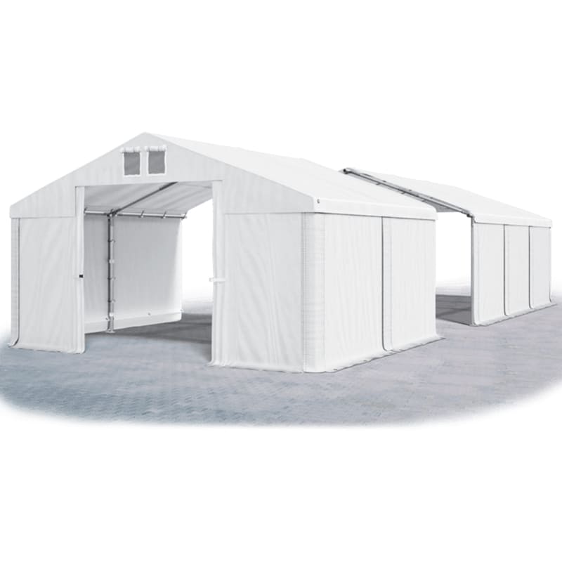 Skladovací stan (oceľ + pvc) 6x14x2m