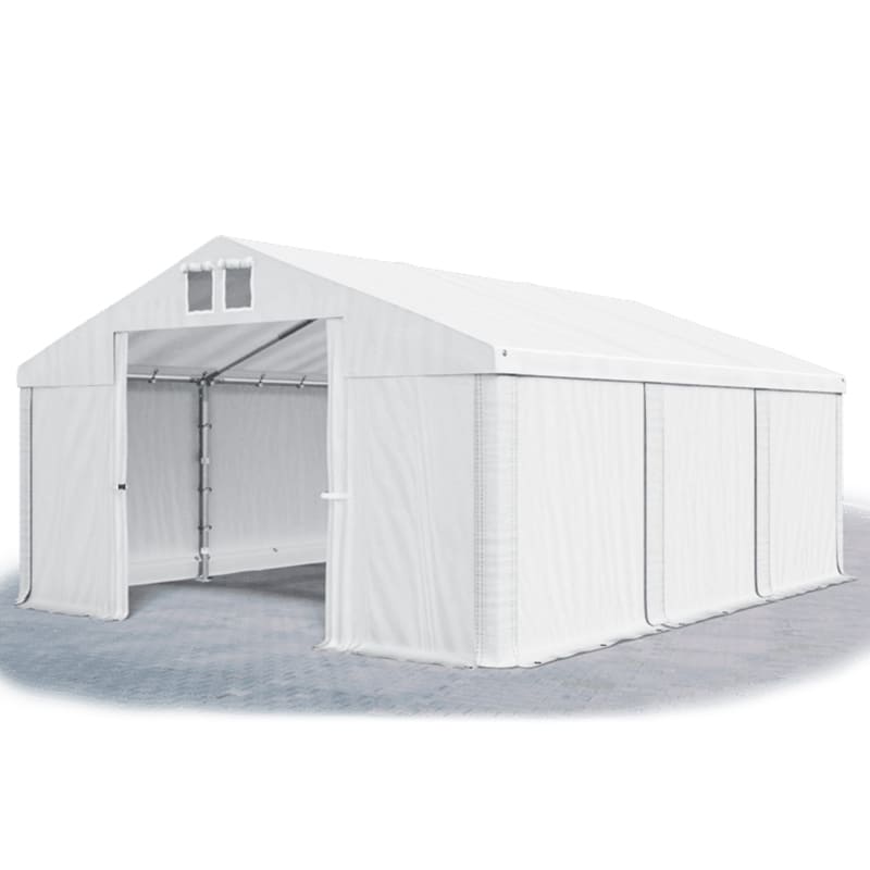 Skladovací stan (oceľ + pvc) 3x6x2m