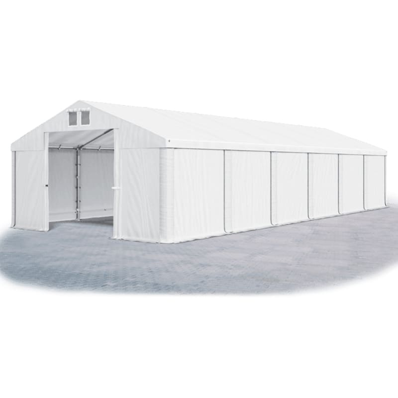 Skladovací stan (oceľ + pvc) 3x12x2m